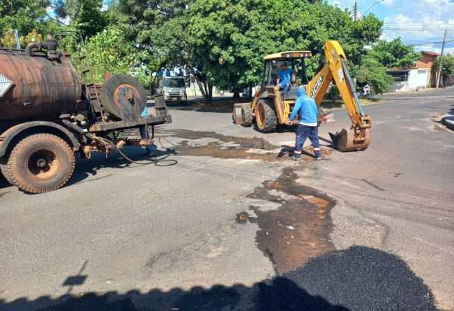 Departamento de Obras conclui mais uma etapa da Operação Tapa Buracos em Paraguaçu Paulista