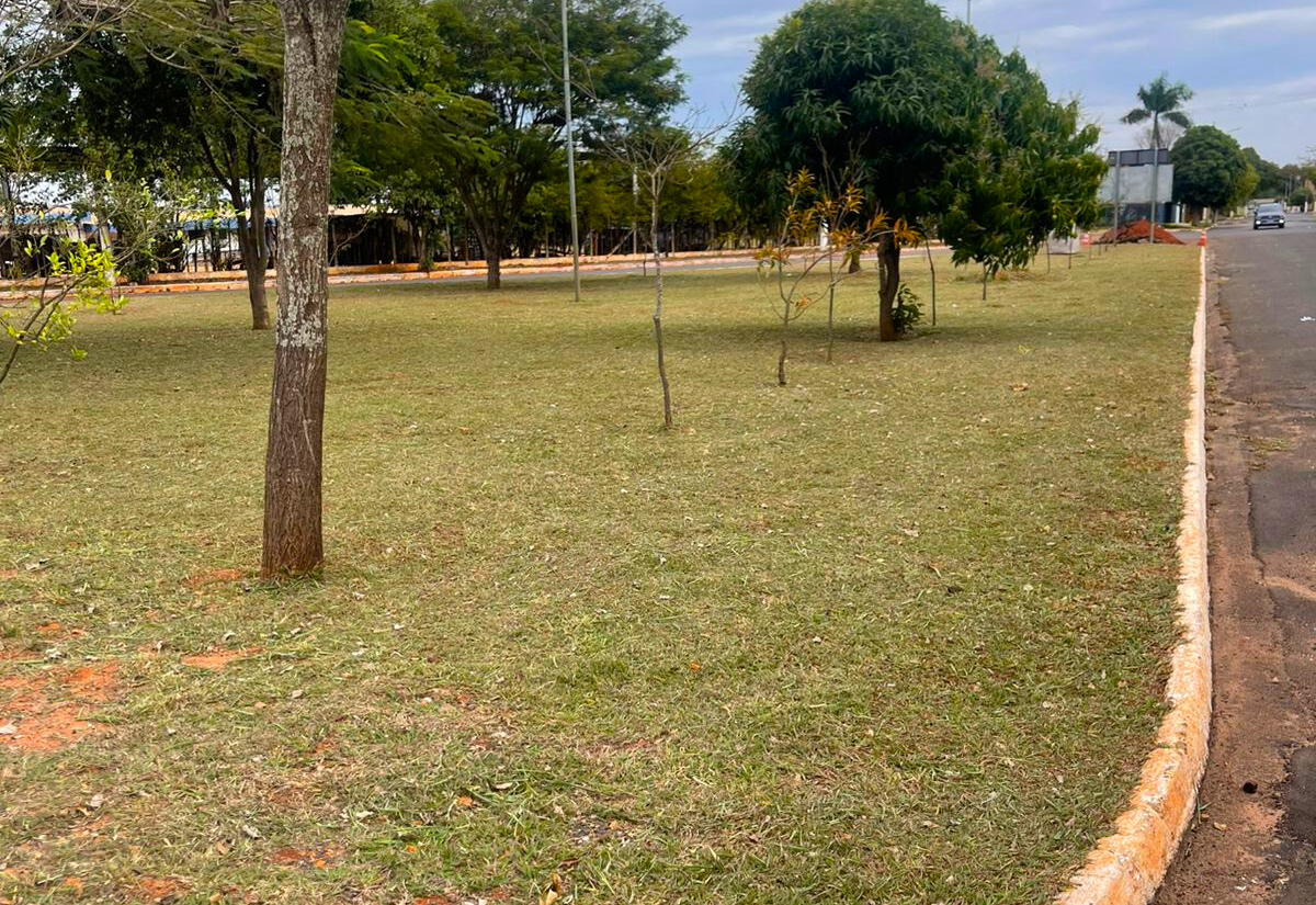 Praça no Jardim Bela Vista recebe limpeza completa e cuidados da Prefeitura