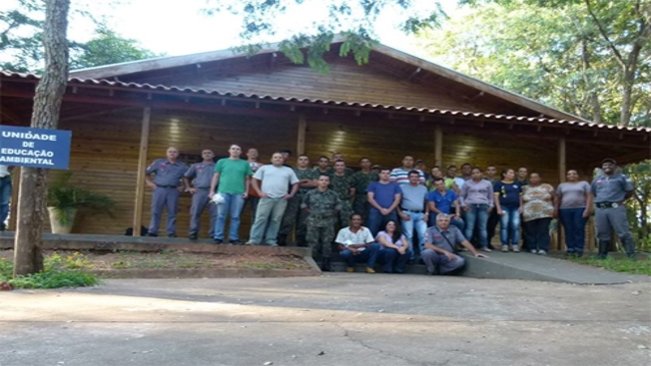 Paraguaçu realiza mais uma capacitação para sua brigada contra incêndio em mata