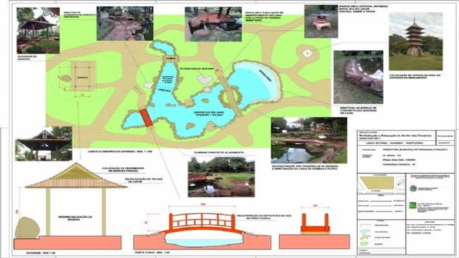 Aprovados projetos para revitalização do Jardim Cerejeiras, da Fonte Luminosa e para implantação do Museu Ferroviário