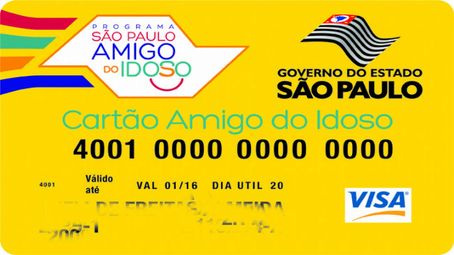Idosos com mais de 80 anos podem se cadastrar para receber o Cartão Amigo do Idoso