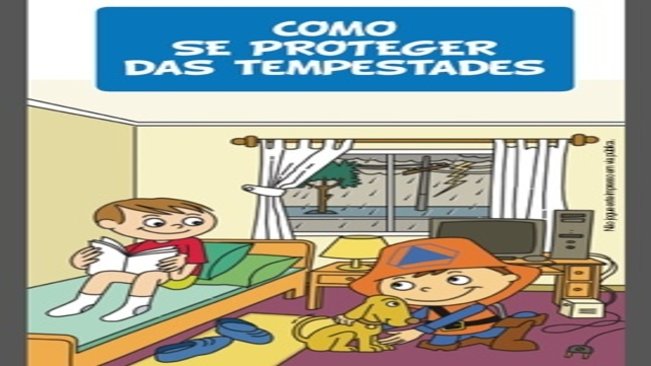 Defesa Civil inicia campanha prevenindo ações em tempos de tempestades