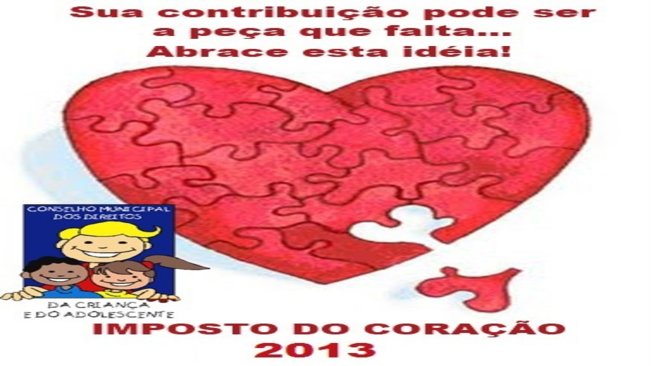 Conselho se reune hoje para continuidade da campanha do Imposto do Coração