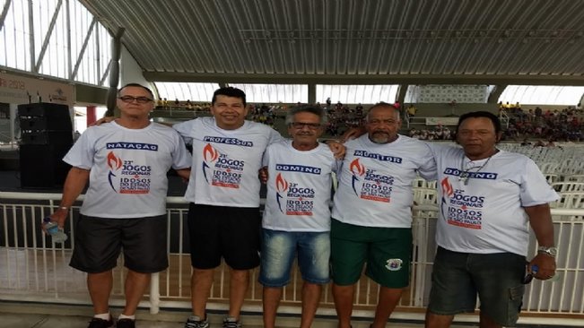 Paraguaçu participa da final estadual do JORI, em Praia Grande, com natação e dominó