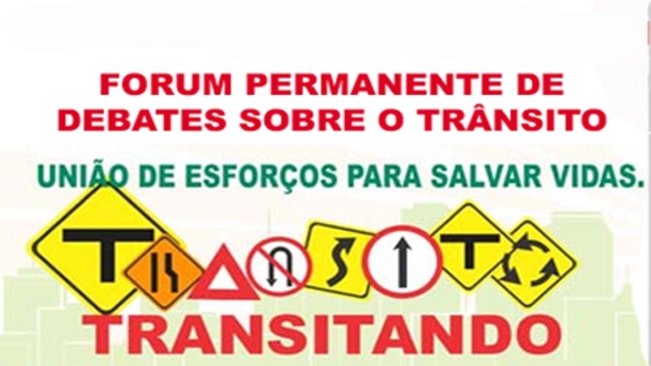 Forum de Trânsito de outubro acontece nesta quarta na Câmara de Vereadores