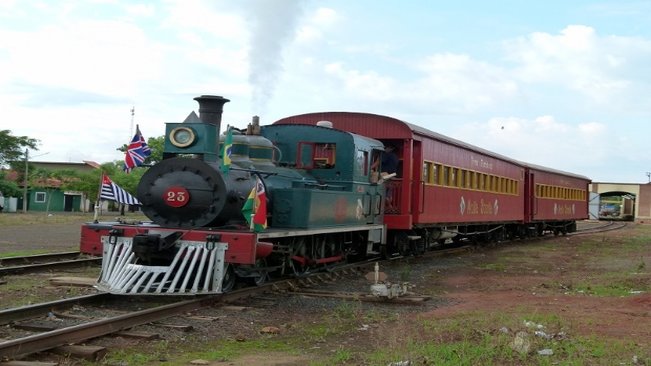 ALL libera e Trem Turístico de Paraguaçu volta a circular neste final de semana