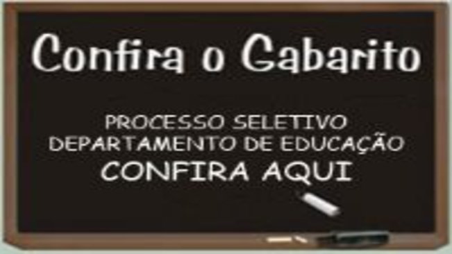 Educação Municipal divulga resultados do Processo Seletivo da prova no dia 10 de abril