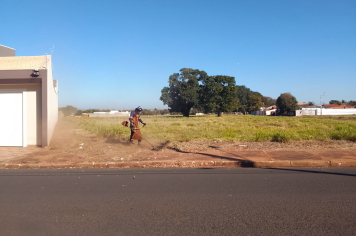 Prefeitura realiza limpeza e roçagem na Avenida Galdino para reforçar conservação urbana