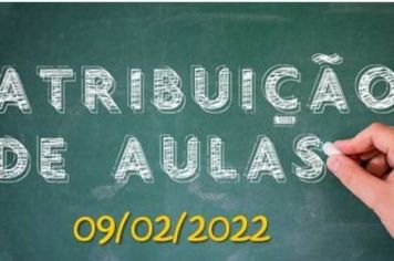 Atribuição de aulas do Departamento de Educação 