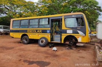 Frota Municipal passa por trabalho piloto de manutenção