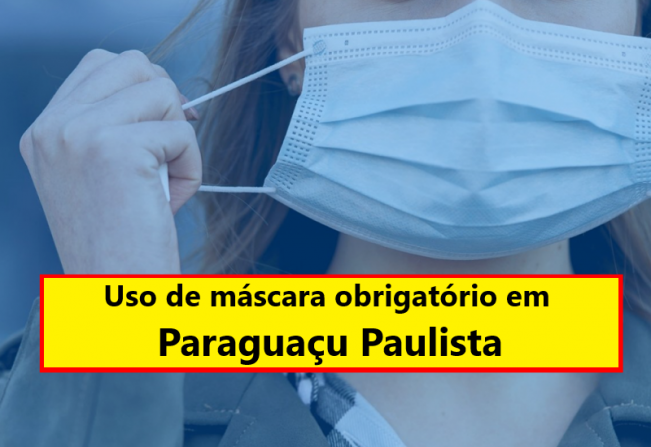 A partir de 24 de abril, o uso de máscara é obrigatório para todas as pessoas ao saírem de casa