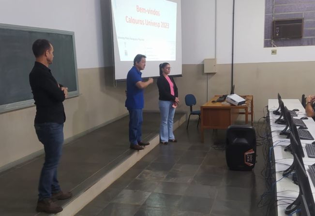 Prefeito Antian dá boas-vindas aos alunos na Aula Inaugural da UNIVESP em Paraguaçu Paulista