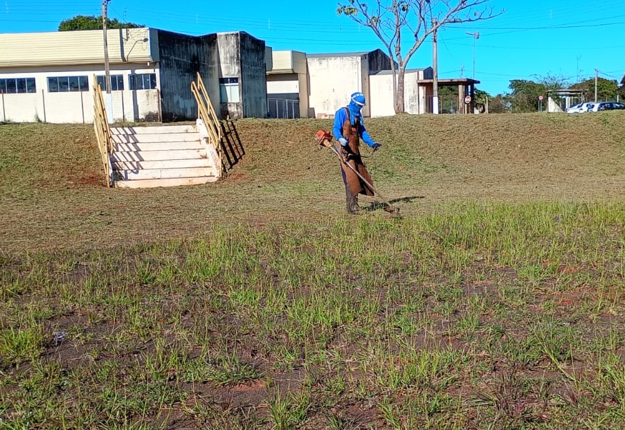 Manutenção no Centro de Convergência reforça prevenção à dengue e mantém espaço organizado