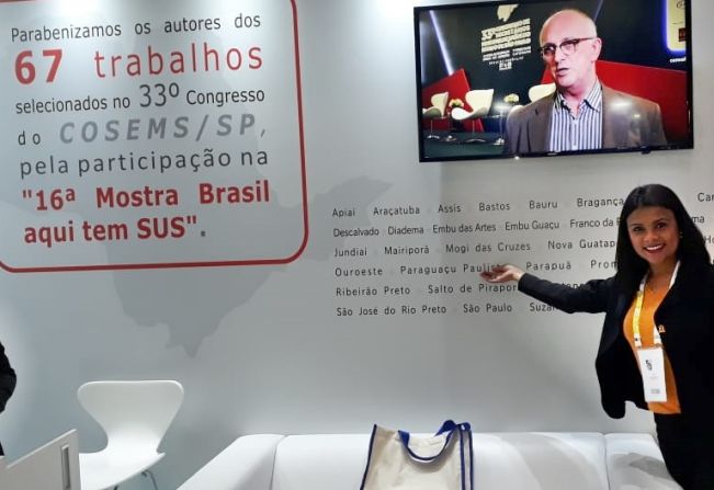 Trabalho em terapia nutricional de Paraguaçu é apresentando em Brasília