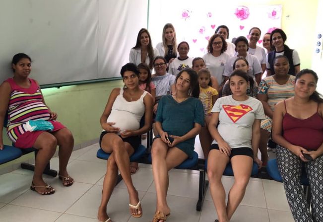 Saúde municipal promove ações educativas para gestantes