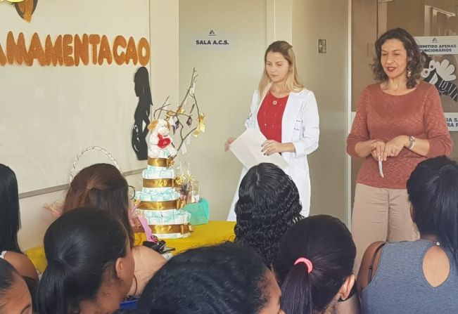 AGOSTO DOURADO: UBS VII da Barra Funda promove palestra sobre a importância da amamentação