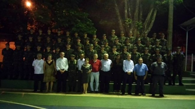 Turma de 2015 no TG realiza formatura de incorporação dentro das comemorações do aniversário de Paraguaçu